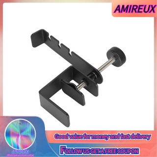 Amireux-Soporte Giratorio Para Auriculares (360 Grados , Multifuncional , Gancho)