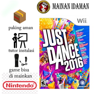 Nintendo Wii Just Dance 2016 Cassette