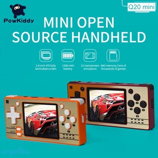 powkiddy q20 mini open source 2.4 pulgadas oca full fit ips pantalla de mano consola de juegos retro nuevos jugadores de juegos an