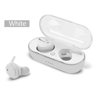 Auriculares inalámbricos Bluetooth Y30 TWS / Música con sonido estéreo 3D en la oreja / con caja de carga para (8)