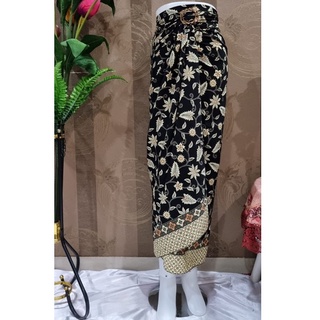 Gallery batik - falda envuelta batik con motivo de lirio dorado (1)