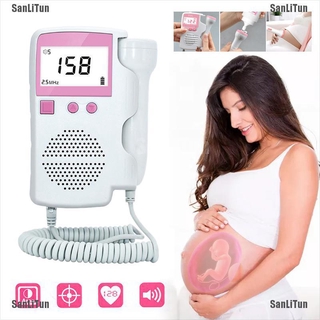 <SanLiTun> Handheld Fetal Doppler Prenatal Baby Heart Rate Doppler Heartbeat Monitor