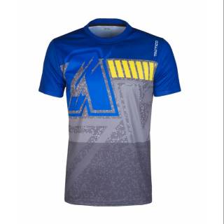 Camiseta Running jogging tactico energia gris azul