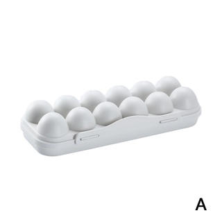 12/18 Grids Egg Holder Tray Storage Refrigerator Fridge Box J0U4 Plastic Container Y1Y2 Case K5S8 (1)