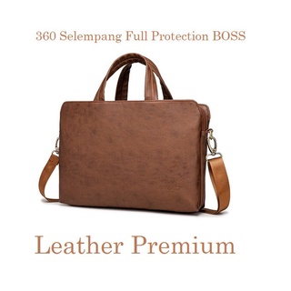 Macbook Pro M1 2021 14 pulgadas protección completa portátil Sling Bag Premium funda de cuero