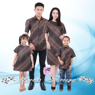 Uniforme familiar madre familia niños - BATIK vestido camisas pendiente Java MOTIF - última LARIS