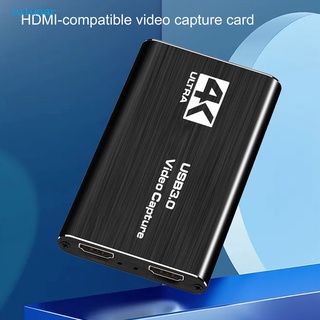 lulu tarjeta de captura de vídeo portátil de audio amplia compatibilidad tarjeta de captura de alta resolución plug and play para transmisión en vivo