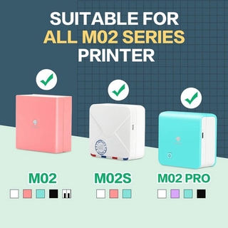 Phomemo - papel térmico para impresora Phomemo M02/M02S, 50 mm de diámetro, 30 mm, 3 rollos (3)