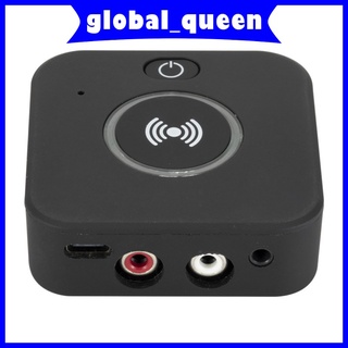 Bluetooth 5.0 Transmitter Receiver, Audio Receiver, for Home Stereo Music System, with 3.5 mm RCA, Works with Smart