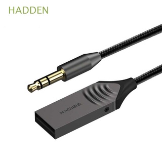 HADDEN Audio Adaptador de audio Auriculares Adaptador de audio inalámbrico Cable de audio Estéreo Para altavoz Portátil Navegación de llamadas Manos libres para automóvil Inalámbrico Receptor Bluetooth 5.0/Multicolor