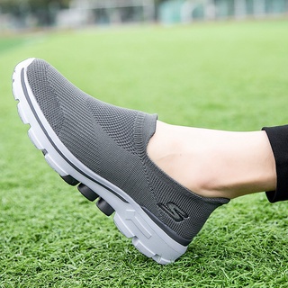 Skechers GOWALK ArchFit nuevos hombres y mujeres zapatos deportivos de memoria plantilla de absorción de golpes zapatos para correr deslizamiento en zapatos casuales (8)