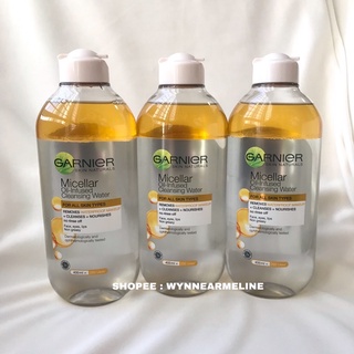 Garnier agua micelar aceite infusión bifase cuidado de la piel 400Ml 400Ml