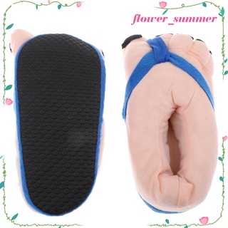 2 pzs pantuflas de felpa suave cálidas para adultos/pantuflas de regalo negro (9)
