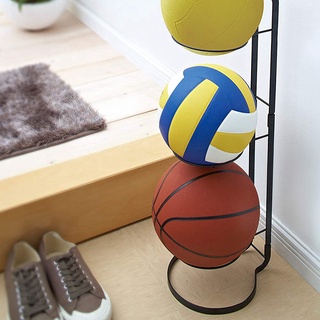 Storage Equipment Organizer Sports Rack for Basketball and Football (4)
