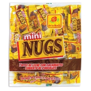 CHOCOLATE NUGS MINI CON 24