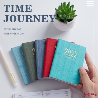 2022 A7 Mini Notebook 365 Days Portable Pocket Notepad Daily Weekly Agenda Planner Notebooks Stationery Office School Supplies ▵▲▵