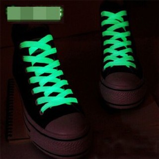 Odrey cordones luminosos zapatos brillan en la oscuridad 2 piezas - verde