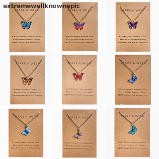 [nepic] collar con colgante de mariposa de moda coreana para mujer cadena de cuello joyería regalos nuevo stock
