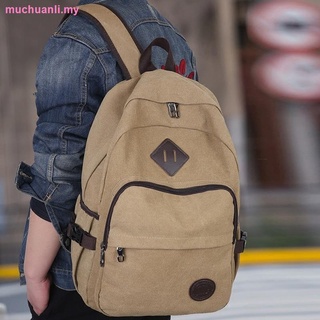 Los hombres s mochila de gran capacidad de ocio bolsa de viaje mochila de lona bolsa de la escuela masculina coreana junior escuela secundaria estudiantes de la escuela secundaria estudiantes de la universidad
