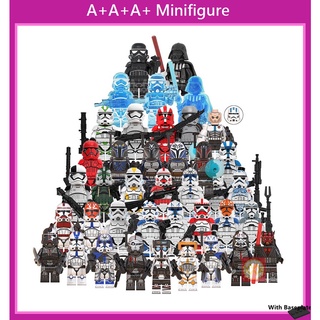 Lego Minifigures Star Wars Clone Trooper Darth Maul 501st Bloques De Construcción Juguetes