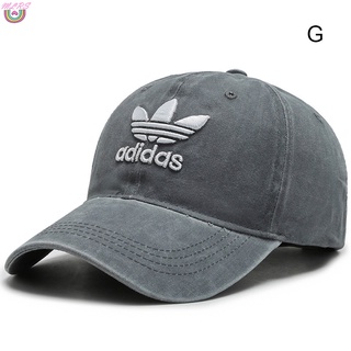 Ms gorra de béisbol Adidas gorra Casual protección solar sombrero de algodón portátil todo-partido para hombres y mujeres (8)