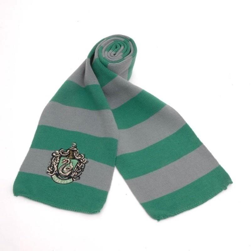 Harry Potter Kid bufanda niño niña guantes sombrero Gryffindor Hufflepuff Slytherin punto bufandas (7)