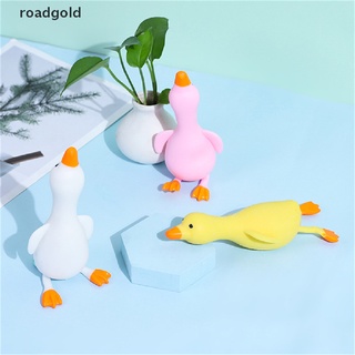 Roadgold Cute Cartoon Duck Stress Relief Squeeze Ball Squish Toy for Gifts RGB