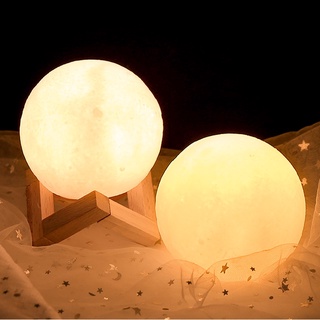Creative 3D Moon Light Lamp Battery Powered LED Night Light Gentle Lighting Home Decoration Valentines Birthday Gift (5)