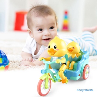felicitar eléctrico pato juguetes de plástico suministros de regalo niños niños bebé juguete infantil