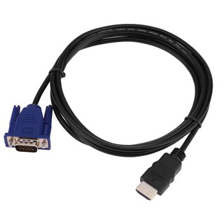 HDMI macho a VGA macho transferencia de Cable de vídeo HDTV convertidor adaptador Aux Cable Octorica (5)