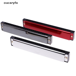 Oucaryfe Professional 24 Hole harmonica key C mouth metal organ for beginners MX (4)
