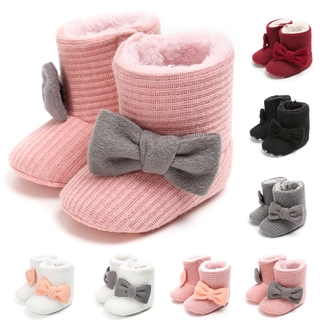 botas de invierno bebé niños niñas zapatos antideslizante niño nieve caliente prewalker