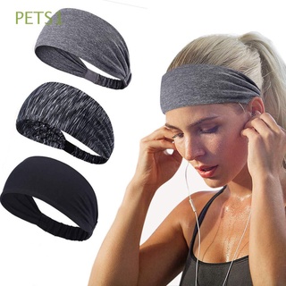 pets1 deportes accesorios para el cabello banda para la cabeza headwrap ropa deportiva deportiva diademas elásticas hombres mujeres headwear yoga fitness yoga diademas/multicolor