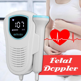 [Gel libre] Detector fetal Doppler fetal para bebés/Monitor fetal/Monitor fetal/frecuencia cardiaca/Monitor fetal Doppler
