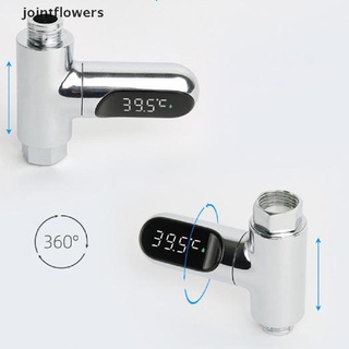 jsmx - termómetro de ducha de agua con pantalla led, rotación de 360, monitor de temperatura del agua (8)