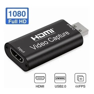 Tarjeta capturadora video audio HDMI 1080 HD USB 2.0 60FPS (1)