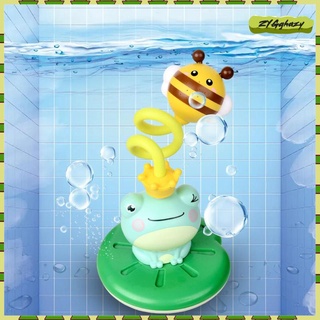 11 Pieces Cartoon Electric Shower Spray Head Spray Water Floating Swimming Rain Pool Animals Squirter Bath Toy Toy