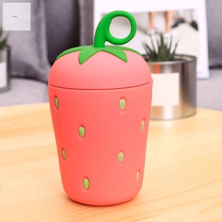 Creative Strawberry Water Cup Portable Heat-Resistant Stainless Steel Vacuum Flask for Home Camping Traveling (8)