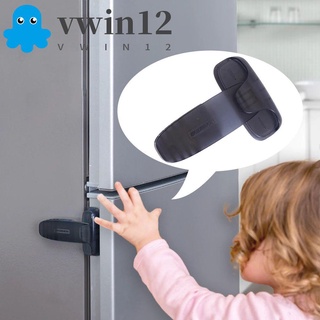 VWIN Protección Cerradura de Seguridad Hogar Pestillo de refrigerador Anti - Apertura Refrigerante Caja fuerte Baby Cajón Hebilla del armario/Multicolor