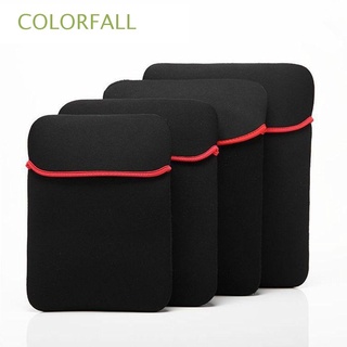 colorfall 9"-17" funda de alta calidad ultra delgada para|pro portátil bolsa universal impermeable completa protectora a prueba de golpes suave ordenador portátil