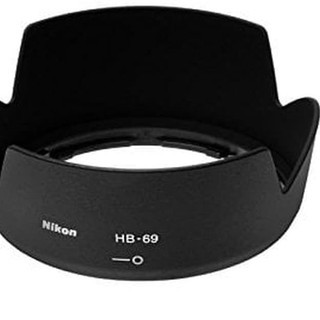 Capucha para nikon HB-69 para lente 18-55mm VR II presente..
