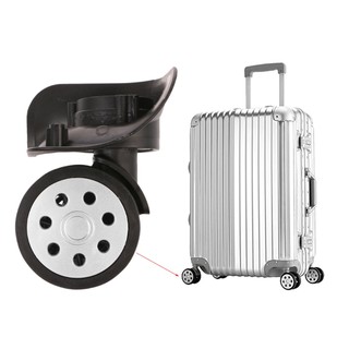 4 piezas de ruedas giratorias para equipaje 360, ruedas giratorias, ruedas de repuesto