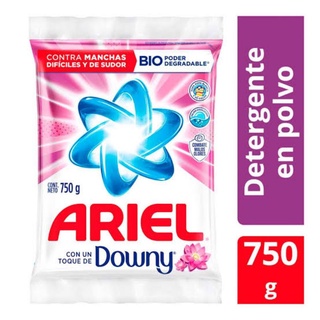 Ariel Detergente En Polvo Con Un Toque De Downy, 750g (1)