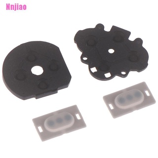 <Nnjiao> 4 unids/Set de goma de silicona interruptor de botón de reemplazo de almohadilla conductora para Psp 1000