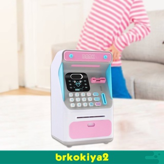 Reconocimiento facial electrónico cajero automático de ahorro banco contraseña moneda dinero en efectivo máquina de juguete para niños educación temprana (1)