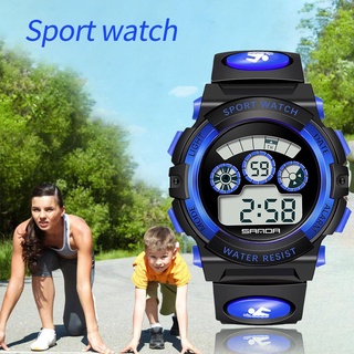 (uhuizsr3456.mx) reloj electrónico deportivo luminoso multifuncional para estudiantes impermeable