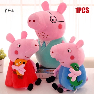 Muñeca de peluche de peluche con forma de cerdo de 30 cm, navidad, año nuevo, para niños