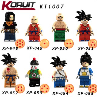 KT1007 XP053 Chiaotzu Dragon Ball Compatible Con Lego Minifigures Son Goku Vegeta Super4 Gogeta Broli Bloques De Construcción Bebé Niños Juguetes