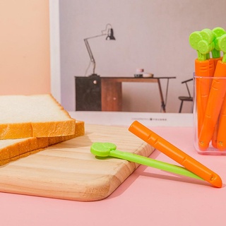 bolsa de aperitivos clip de sellado creativo zanahoria clip de sellado libre imán nevera t1f0