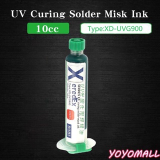 Yoyo XEREDEX 10ML UV máscara de soldadura PCB pintura prevenir corrosivo curado máscara de soldadura tinta (6)